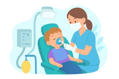 دندانپزشکی کودکان با بیهوشی در کرج